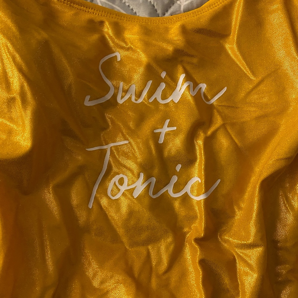 Gold Swimsuit